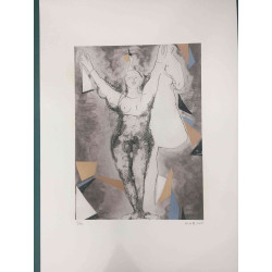 Marino Marini Lithographie hors set 50x70 cm certifiée