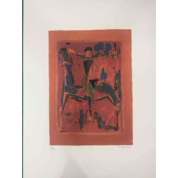 Marino Marini Lithographie hors set 50x70 cm certifiée