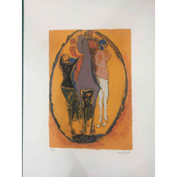 Marino Marini Lithographie hors set 50x70 cm certifiée