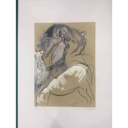 Marino Marini Lithographie hors set 50x70 cm certifiée