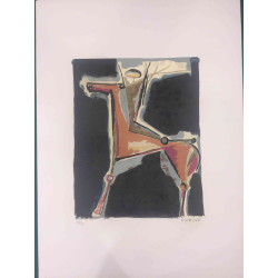 Marino Marini Lithographie hors set 50x70 cm certifiée