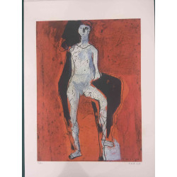 Marino Marini Lithographie hors set 50x70 cm certifiée