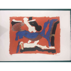 Marino Marini Lithographie hors set 50x70 cm certifiée