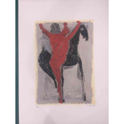 Marino Marini Lithographie hors set 50x70 cm certifiée