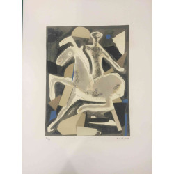 Marino Marini Lithographie hors set 50x70 cm certifiée