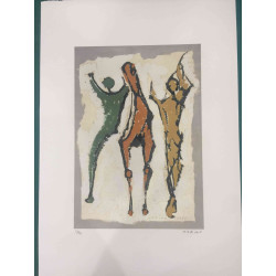 Marino Marini Lithographie hors set 50x70 cm certifiée