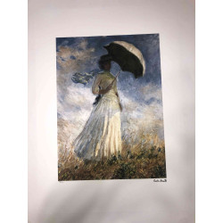 Litografie Claude Monet ofsetová 50x70 cm