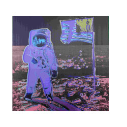 Andy Warhol serigrafia Non firmato - Moonwalk 1987 - firma stampata