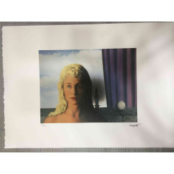 Rene Magritte Lithografie off set 50x70 cm gecertificeerd