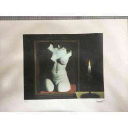 Rene Magritte Litografia off set 50x70 cm certificat