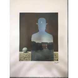 Rene Magritte Litografia off set 50x70 cm certificat
