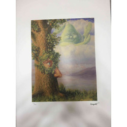 Rene Magritte Litografia off set 50x70 cm certificat