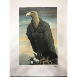 Rene Magritte Litografia off set 50x70 cm certificat