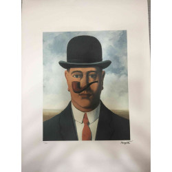 Rene Magritte Litografia off set 50x70 cm certificat