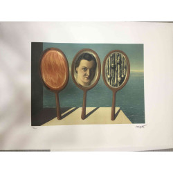 Rene Magritte Litografia off set 50x70 cm certificat