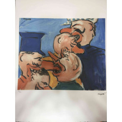 Rene Magritte Litografia off set 50x70 cm certificat