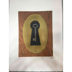 Rene Magritte Lithografie off set 50x70 cm gecertificeerd