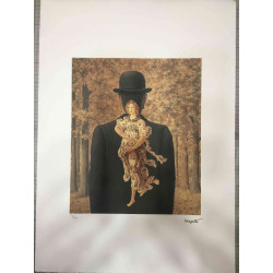 Rene Magritte Lithografie off set 50x70 cm gecertificeerd