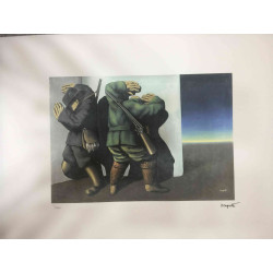 Rene Magritte Litografia off set 50x70 cm certificat