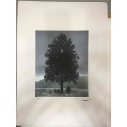 Rene Magritte Litografia off set 50x70 cm certificat