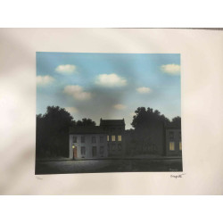 Rene Magritte Lithografie off set 50x70 cm gecertificeerd