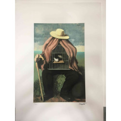 Rene Magritte Litografia off set 50x70 cm certificat