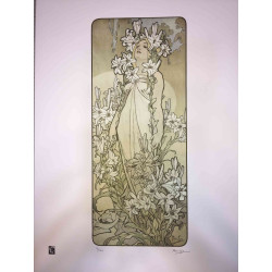 Set de litografía Alphonse Mucha 50x70 cm