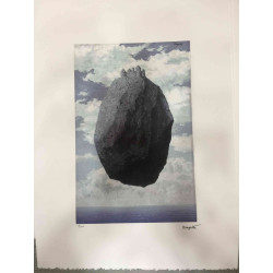 Rene Magritte Lithografie off set 50x70 cm gecertificeerd