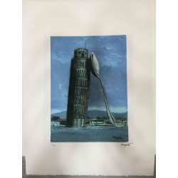 Rene Magritte Litografia off set 50x70 cm certificat