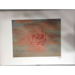 Rene Magritte Lithografie off set 50x70 cm gecertificeerd