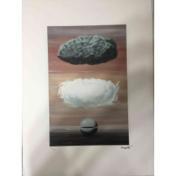 Rene Magritte Litografia off set 50x70 cm certificat