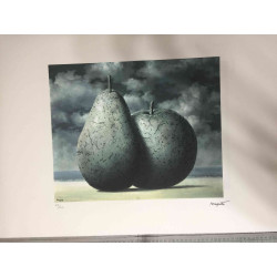 Rene Magritte Lithografie off set 50x70 cm gecertificeerd