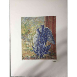 Rene Magritte Lithografie off set 50x70 cm gecertificeerd
