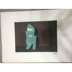 Rene Magritte Litografia off set 50x70 cm certificat