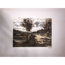 Claude Monet-eko litografia 50x70 cm