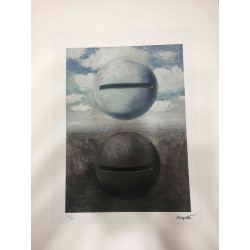 Rene Magritte Litografia off set 50x70 cm certificat
