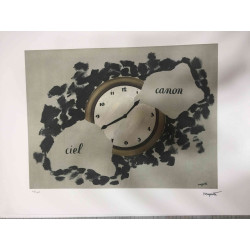 Rene Magritte Litografia off set 50x70 cm certificat