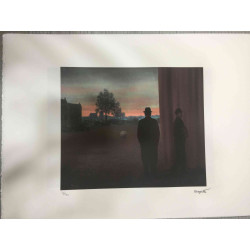 Rene Magritte Litografia off set 50x70 cm certificat