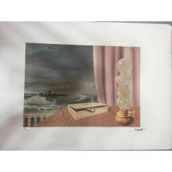 Rene Magritte Litografia off set 50x70 cm certificat