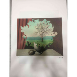 Rene Magritte Litografia off set 50x70 cm certificat