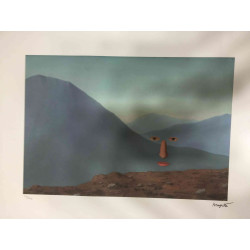 Rene Magritte Litografia off set 50x70 cm certificat