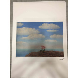Rene Magritte Lithografie off set 50x70 cm gecertificeerd