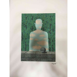 Rene Magritte Litografia off set 50x70 cm certificat