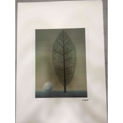 Rene Magritte Lithografie off set 50x70 cm gecertificeerd