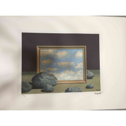 Rene Magritte Litografia off set 50x70 cm certificat