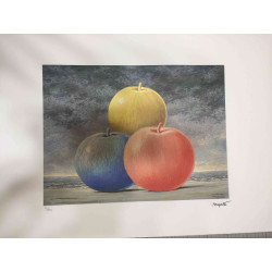 Rene Magritte Litografia off set 50x70 cm certificat