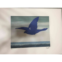 Rene Magritte Lithografie off set 50x70 cm gecertificeerd