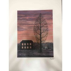 Rene Magritte Litografia off set 50x70 cm certificat
