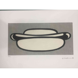Roy Lichtenstein Lithographie Offset 50x35 cm zertifiziert