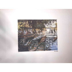 Claude Monet Lithographie Offset 50x70 cm